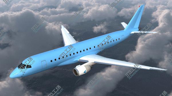 images/goods_img/20210312/3D Commercial Airliner Generic Rigged/1.jpg